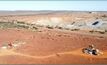 Drone photograph showing the position of the two surface resource definition drill rigs working on the current South Junction Deeps program. The South Junction open pit is in background. Credit: Westgold