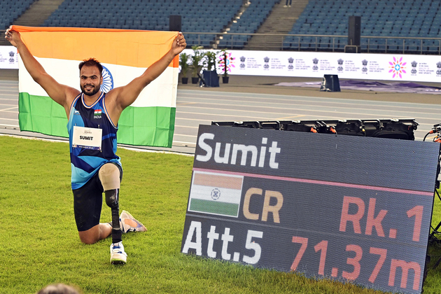Javelin magic: Neeraj, Sachin cheer as Sumit creates history at World Para Athletics C'ships