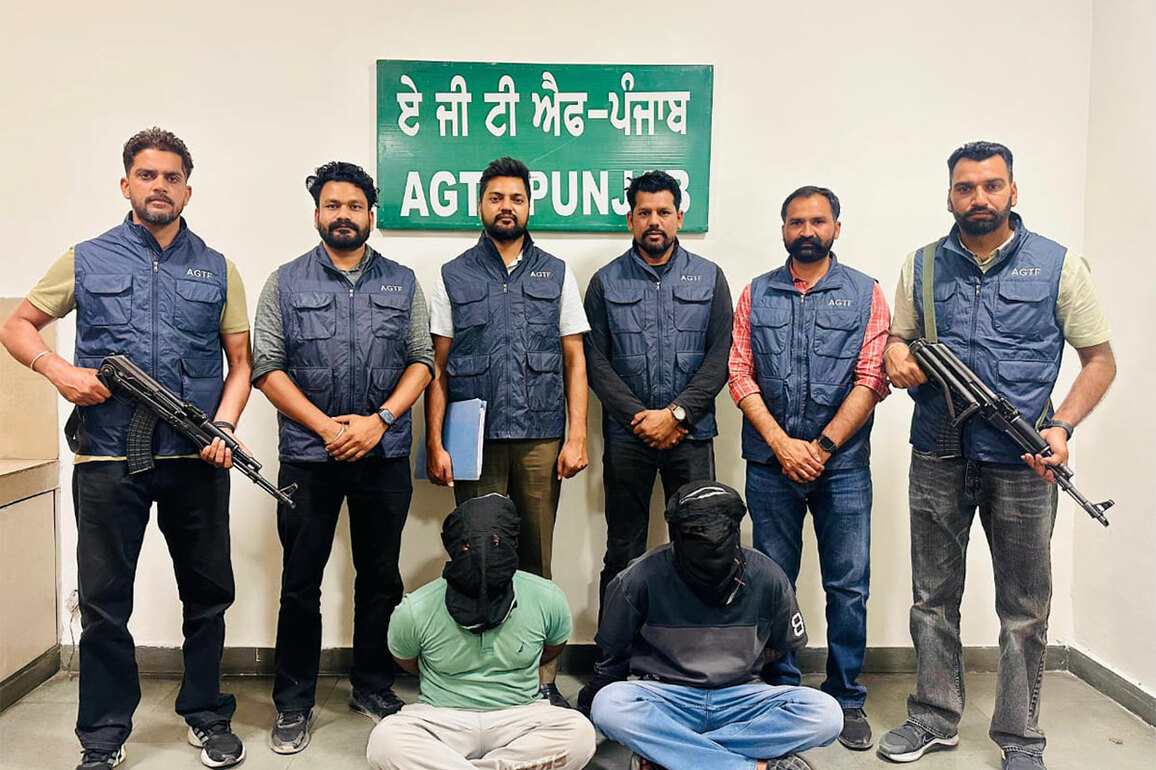 Punjab Police's AGTF arrests two operatives of Lawrence Bishnoi-Rohit Gadora gang