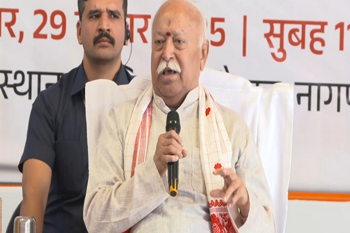 "Nationalism not an issue in India": RSS chief Mohan Bhagwat addresses Nagpur Book fest