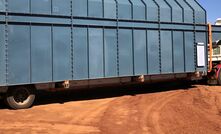  The kiln dryer arriving on site