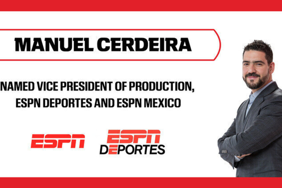 ESPN Names Manuel Cerdeira Vice President of Production