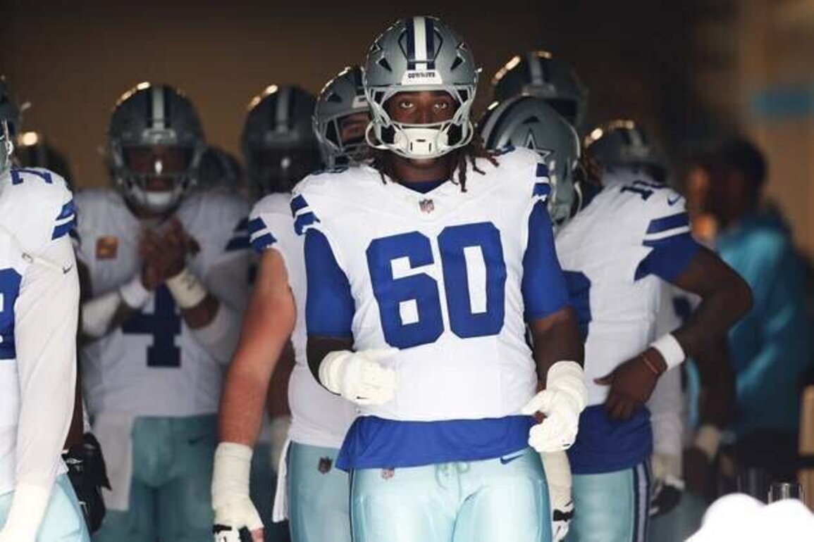 Cowboys place LT Tyler Guyton (ankle) on injured reserve