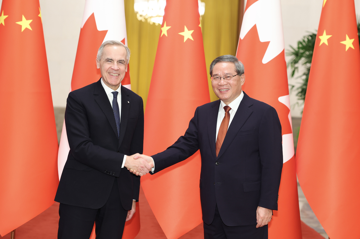 CHINA-BEIJING-LI QIANG-CANADIAN PM-TALKS (CN)