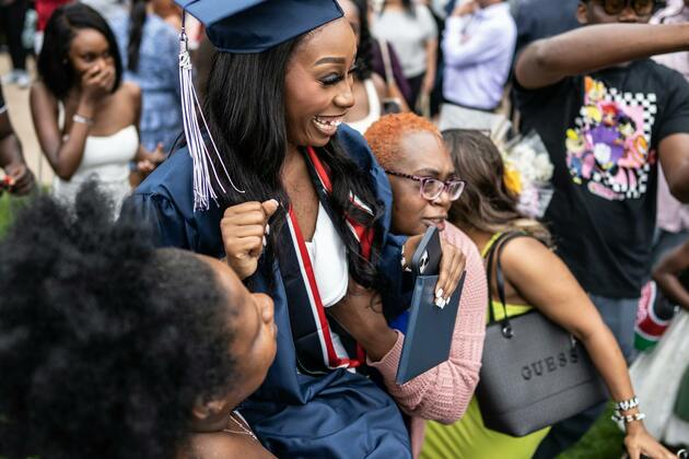 Rash- Record graduation rate merits kudos  and caution