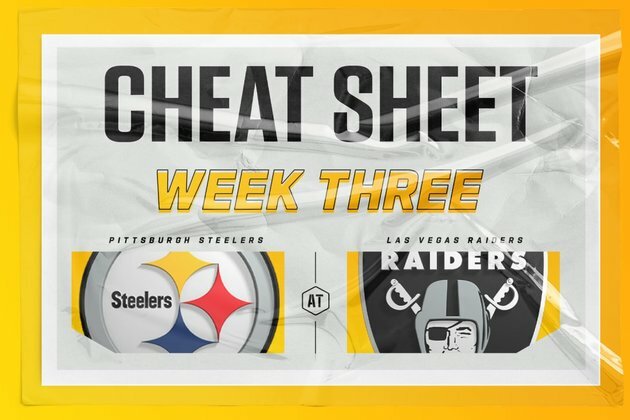 Cheat Sheet: Steelers at Raiders