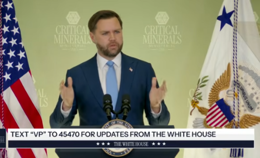 US vice president JD Vance