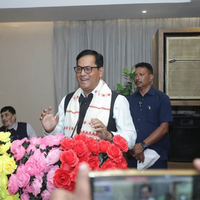 Sarbananda Sonowal unveils Hrishikesh Goswami's "Postmasteror Sadhu" amid tribute to Jyoti, Bishnu, and Natya Surya