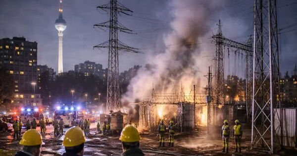 Power restored to 45,000 Berlin homes after sabotage caused blackout