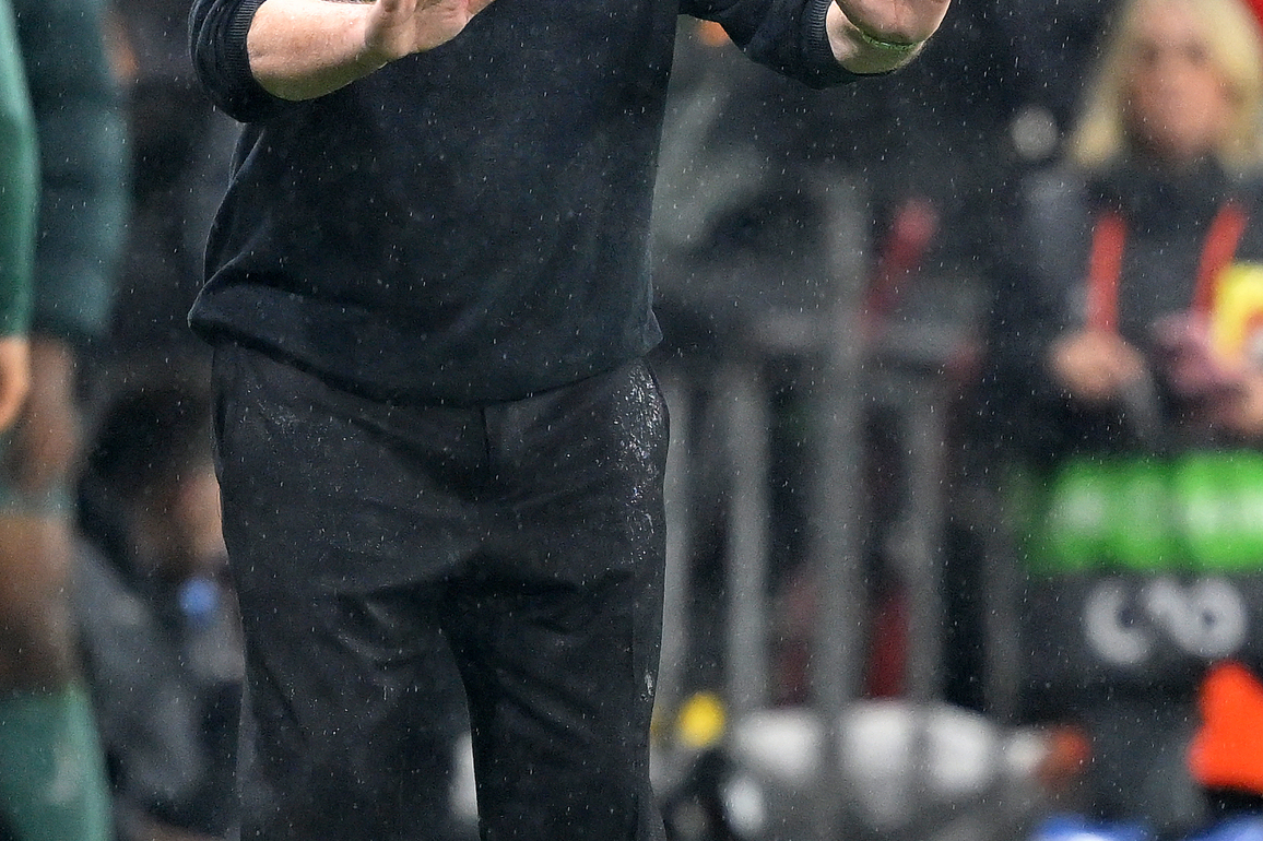 (SP)GERMANY-FRANKFURT-FOOTBALL-UEFA EUROPA LEAGUE-FRANKFURT VS TOTTENHAM
