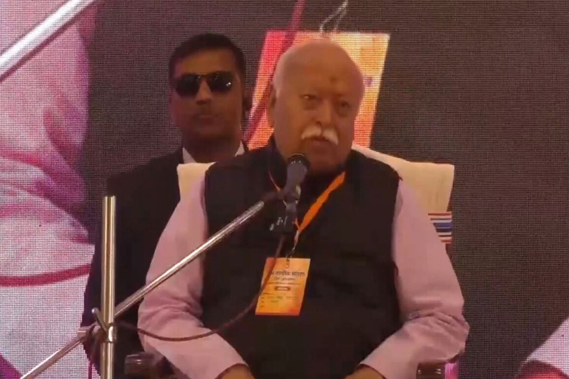 "Adivasi are the very foundation of our religious culture": RSS Chief Bhagwat in Janjati Samvad Karyakram