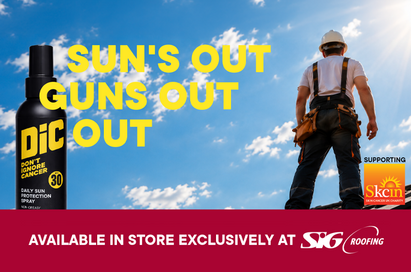 Don't Ignore Cancer joins SIG Roofing and SKCIN in sun safety campaign