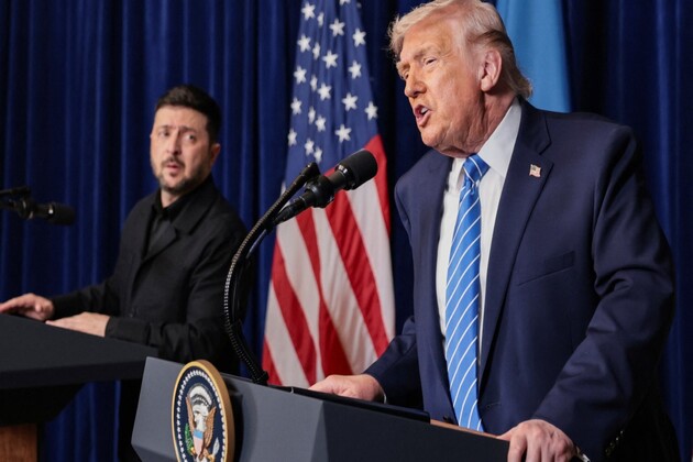 "Russia wants to see Ukraine succeed," Trump says as Zelenskyy stands beside him after peace talks