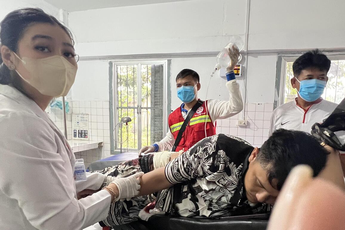 CAMBODIA-BANTEAY MEANCHEY-THAI SHOOTING-WOUNDED CIVILIAN