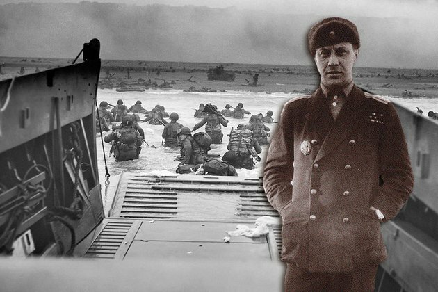 Did Russians participate in the invasion of Normandy