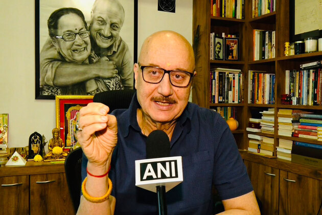 Anupam Kher congratulates PM Modi on completing 12 years in office, calls him "centre of hope for millions of people"