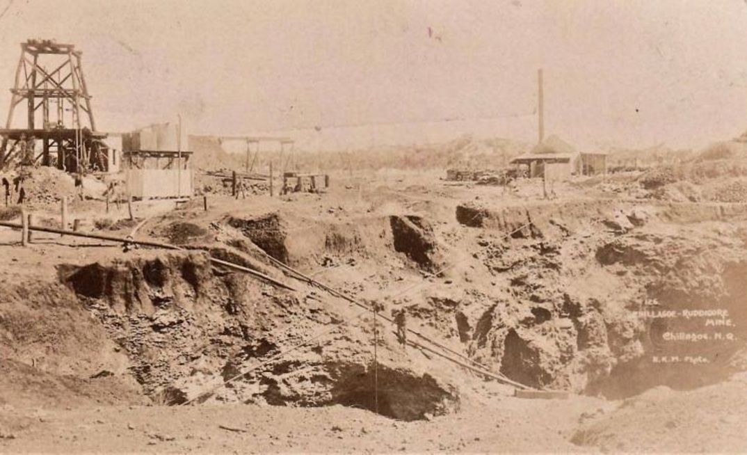 The Ruddygore mine in its heyday