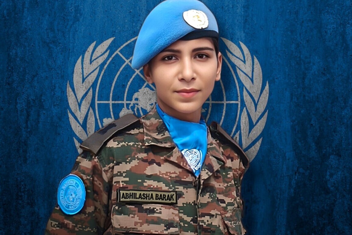 Major Abhilasha Barak to receive 2025 UN Military Gender Advocate of Year Award