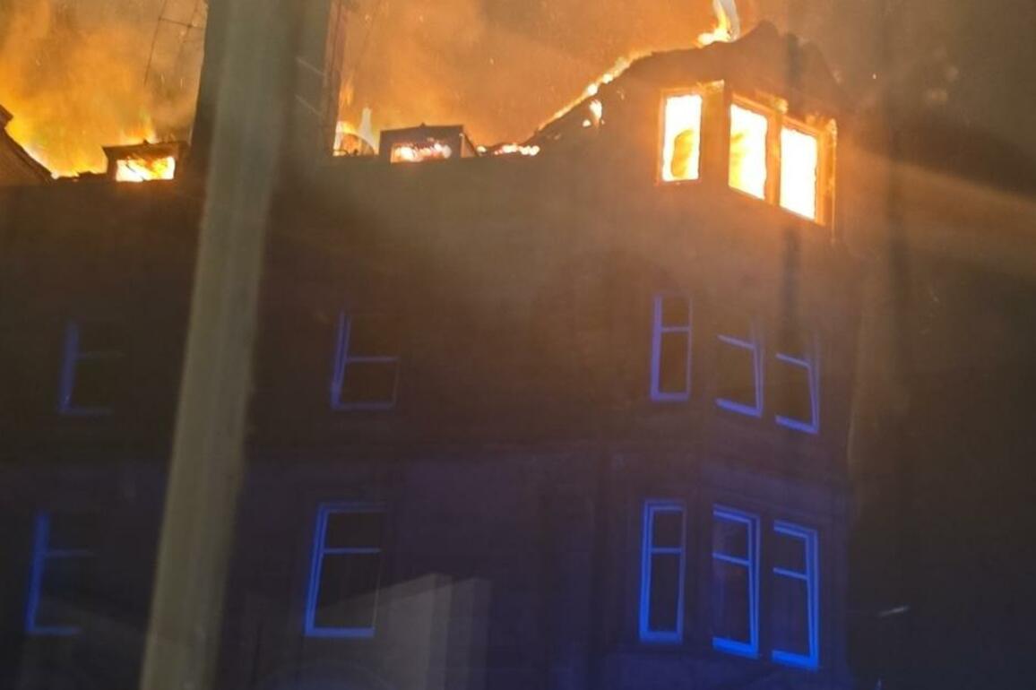 Major fire destroys city centre building in Perth - The Herald