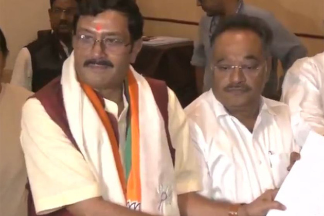 West Bengal: BJP's Rahul Sinha files nomination for Rajya Sabha polls