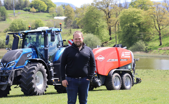 Why bale quality comes before speed for Scottish Kuhn combi user