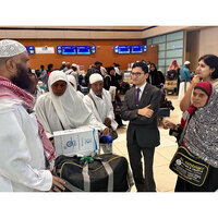 Consulate officials in Jeddah meet Indian nationals departing for India amid West Asia tensions