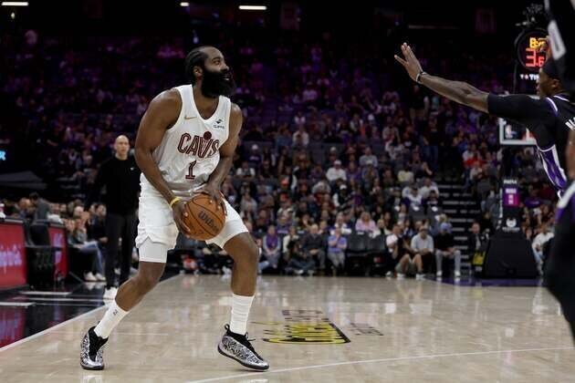 James Harden learning on the fly for Cavaliers, who visit Nuggets next
