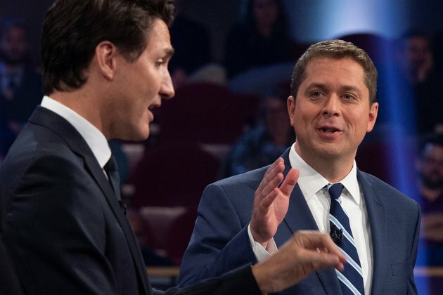 Conservative Leader Calls Trudeau a Fraud in Canadian Debate