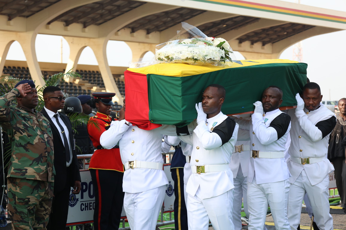 GHANA-ACCRA-FORMER FIRST LADY-STATE FUNERAL