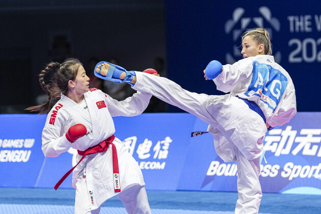 (SP)CHINA-CHENGDU-THE WORLD GAMES 2025-KARATE-WOMEN-KUMITE -50KG POOL ROUND(CN)