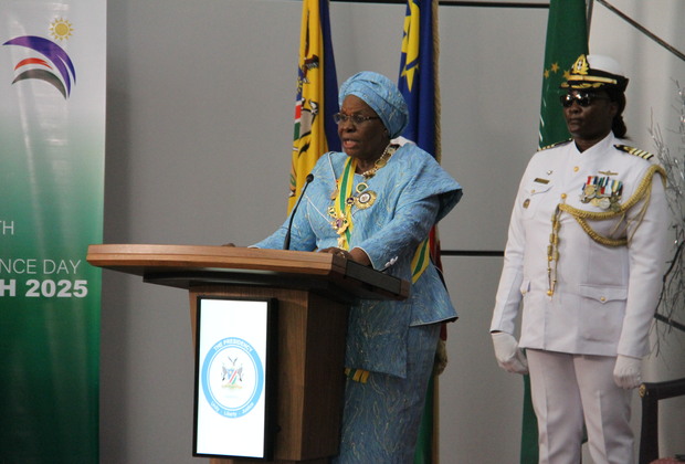 NAMIBIA-WINDHOEK-NETUMBO NANDI-NDAITWAH-PRESIDENT-SWEARING-IN