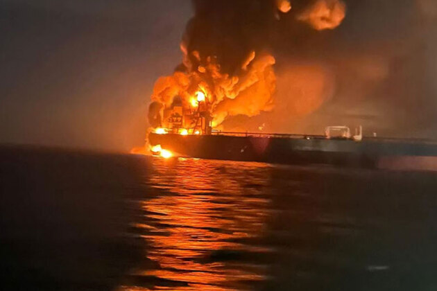 Ukraine hits Russian oil tankers with underwater drone in Black Sea