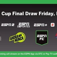 Coverage of World Cup 2026 Final Draw headlines soccer on ESPN networks this weekend