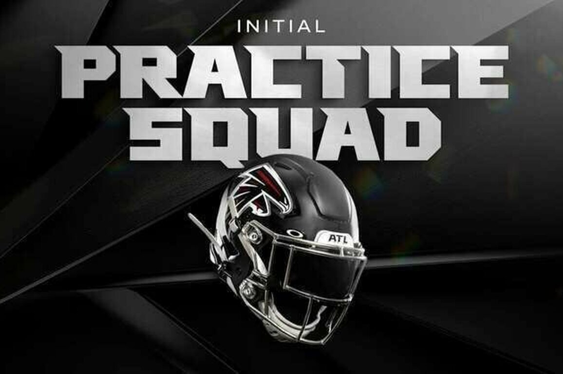 Falcons announce initial practice squad, add international player