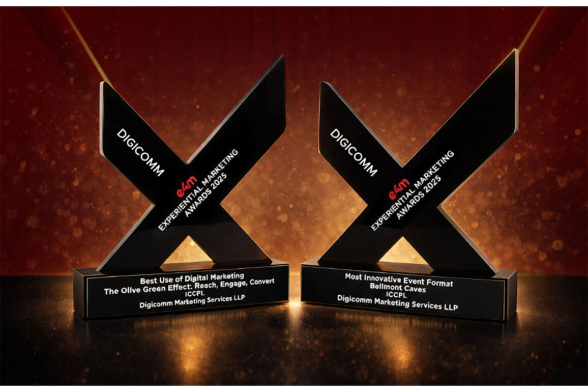 Digicomm, the digital arm of ICCPL group, clinches Double Wins at Experiential Marketing Awards 2025