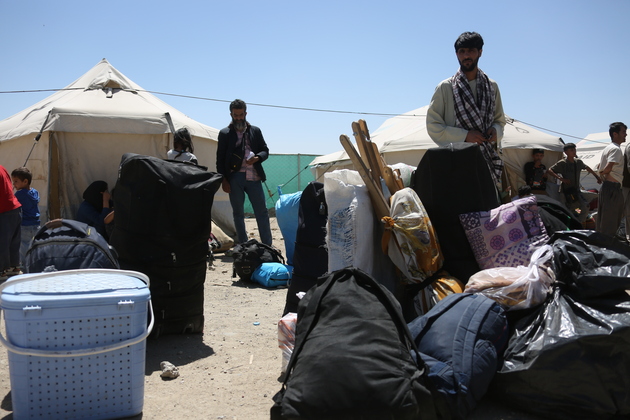 AFGHANISTAN-KABUL-REFUGEES-RETURN