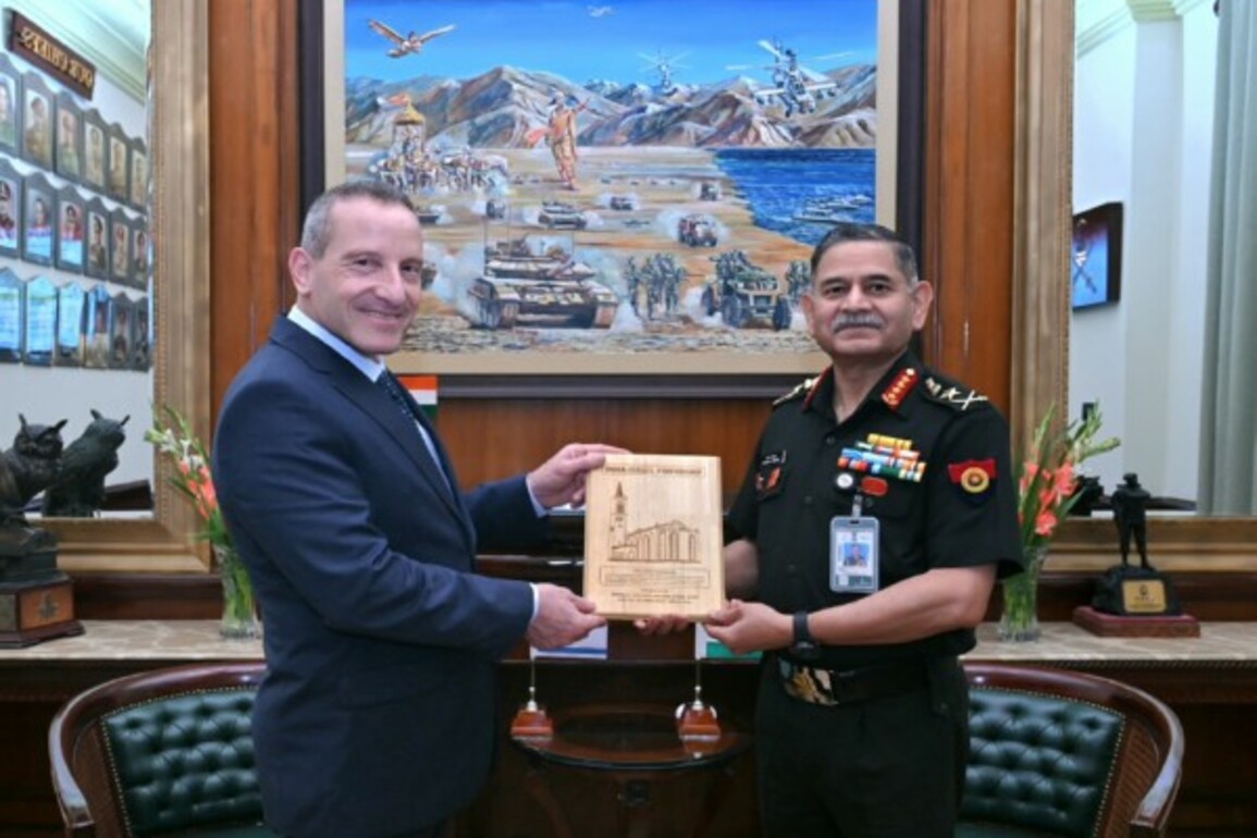 COAS Dwivedi meets Israeli Defence DG, discusses geostrategic developments and commitment to promote regional stability