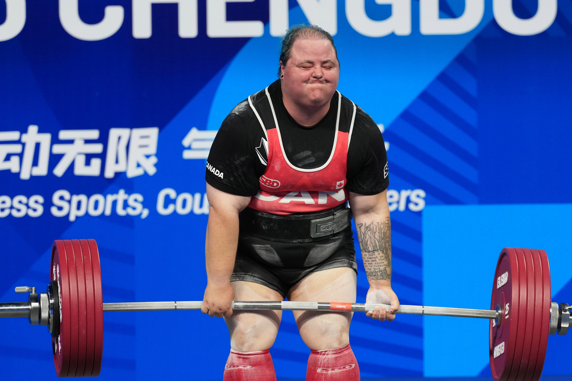 (SP)CHINA-CHENGDU-THE WORLD GAMES 2025-POWERLIFTING-WOMEN'S SUPER HEAVYWEIGHT FINAL (CN)