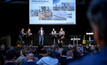 The panel discussion during the recent Bauer Spezialtiefbau ‘Schrobenhausener Tage’ lecture chaired by Florian Bauer (centre) with Marcus Daubner, Prof. Dr Christian Moormann, Richard Gutjahr and Frank Haehnig (left to right) Credit: Bauer Spezialtiefbau