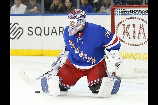 Henrik Lundqvist returns to ice after surgery