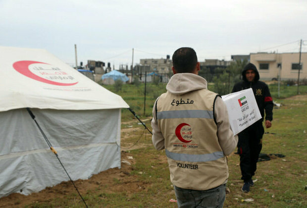 UAE sends thousands of food and medical parcels to Palestinians in Gaza Strip