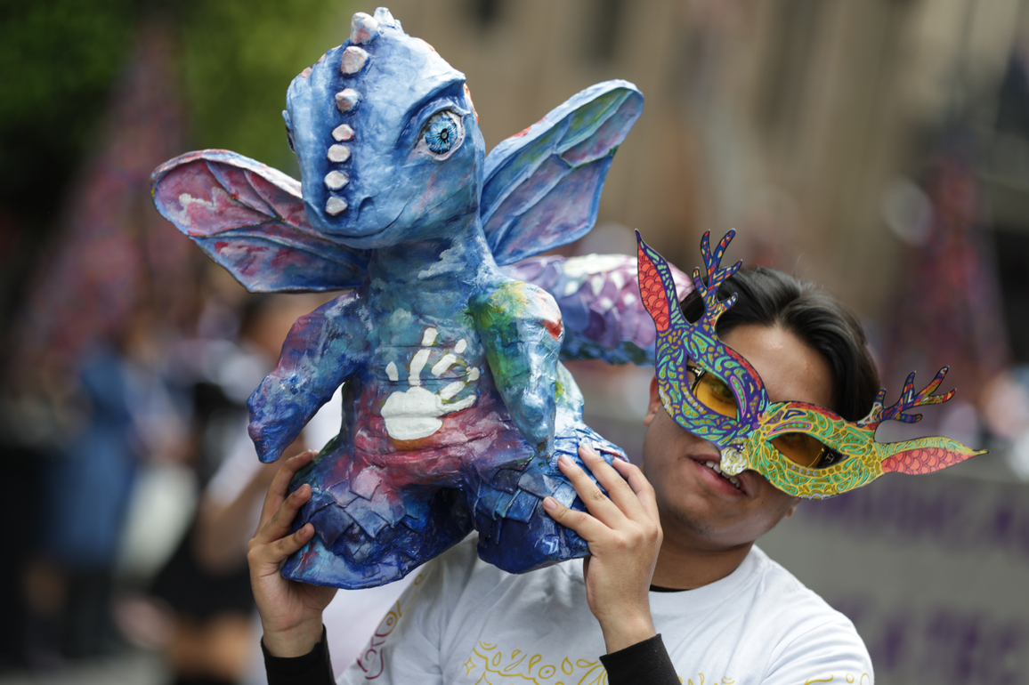 MEXICO-MEXICO CITY-PARADE-ALEBRIJES