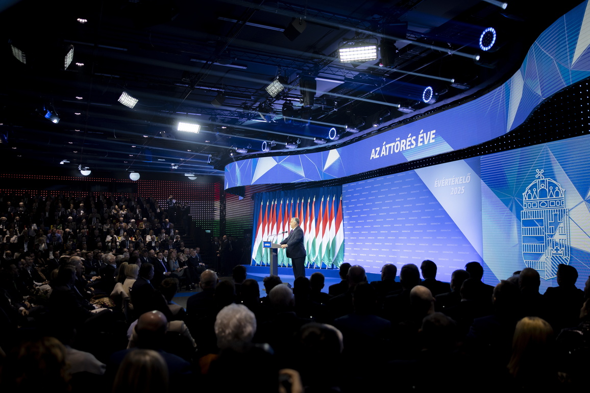 HUNGARY-BUDAPEST-ORBAN-SONA-SPEECH