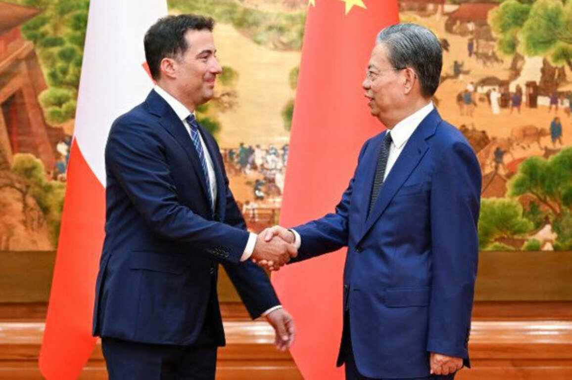 Zhao Leji holds talks with Swiss council of states president