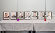  Seven of the miners who died in the explosion last week 