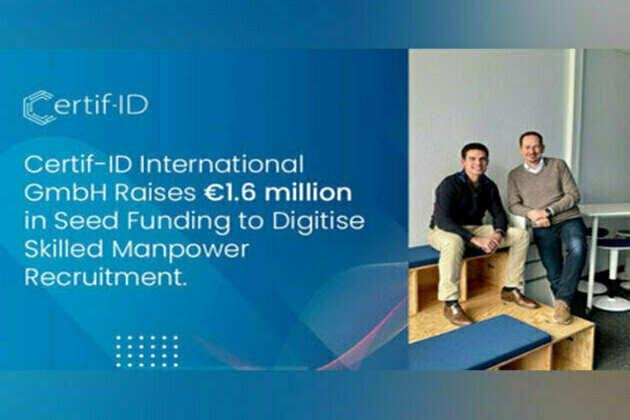 Certif-ID raises 1.6 million Euro in Seed Funding to digitise skilled manpower recruitment