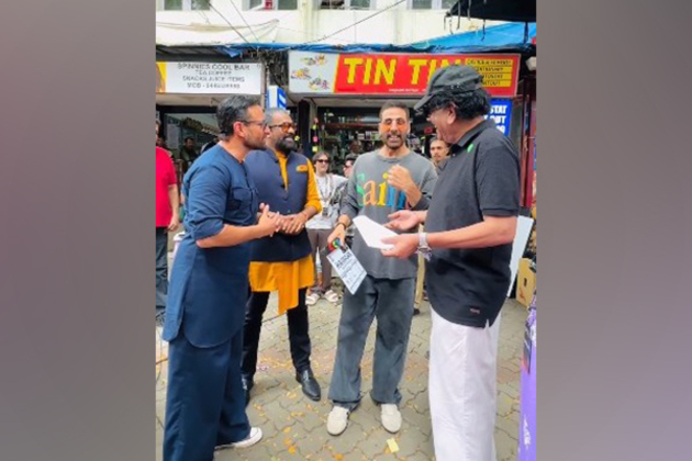 "Let's get haiwaniyat rolling": Akshay Kumar shares BTS video as he starts shooting 'Haiwaan' with Saif