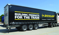 Look out for Dunlop's new branded trucks
