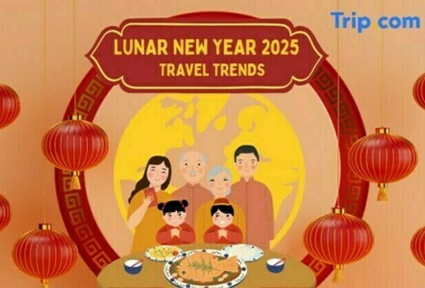 Lunar New Year 2025 Trends by Trip.com Group: Travel Like A Snake -- Longer Stays and Shedding Off the "Usual" Destinations