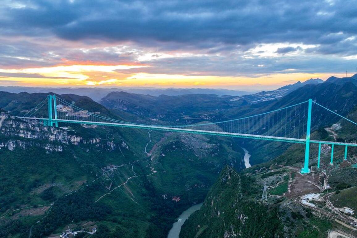Xinhua Headlines: World's highest bridge opens to traffic in China's mountainous southwest